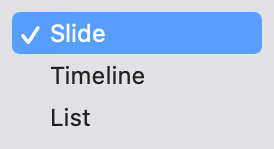 Toc dropdown